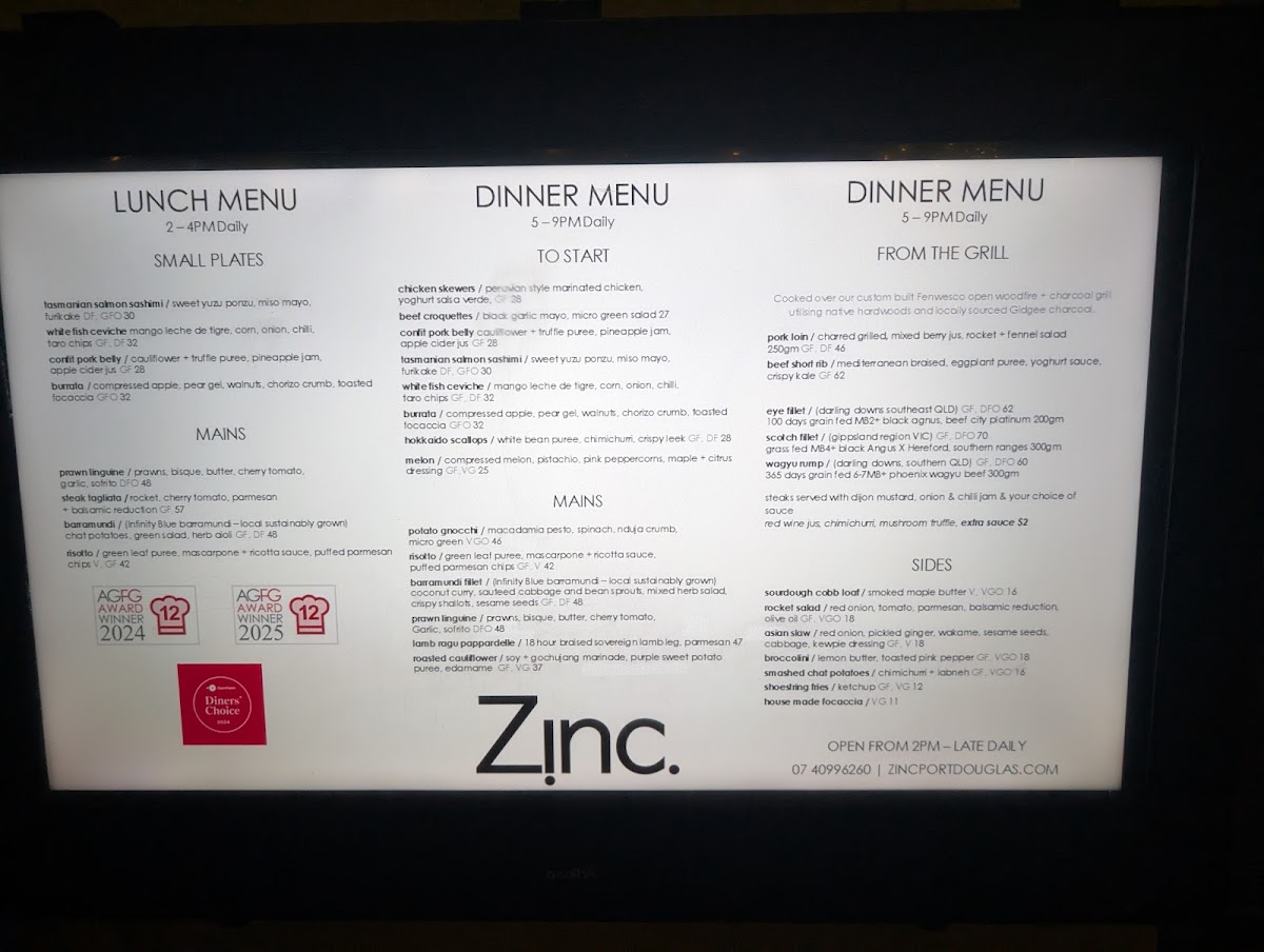 Zinc Port Douglas photo 2